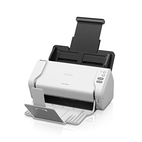 Brother ADS-2200 Document Scanner, USB 2.0, Desktop, 2 Sided Scanning, 35PPM, A4 Scanner, Includes AC Adapter, USB Cable and Document Management and Business Card Software