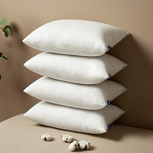 Miulee 12X20 Pillow Inserts Set Of 4, Throw Pillow Inserts Premium Rectangle Pillow Forms Sham Stuffer For Couch Sofa Bed Living Room #TOP30