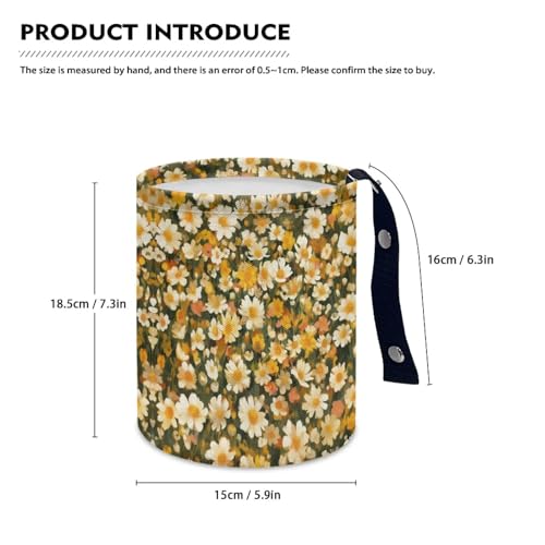 Image of Black Cat Maple Leaf Pumpkin Car Front Seat Can Leak Proof Front Seat Back Seat Garbage Container Bag Kitchen Rubbish Bin Fashion Vehicle Organization Bin, Easy to Use