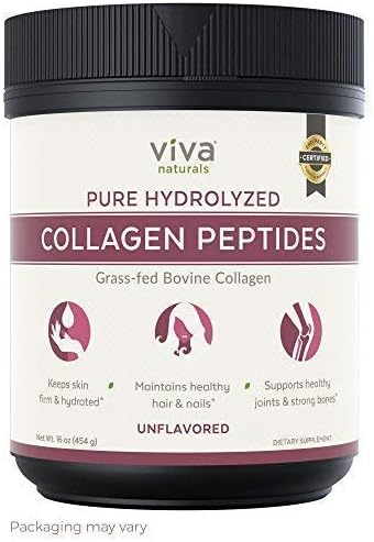 Viva Naturals Collagen Peptides Powder (16 oz)