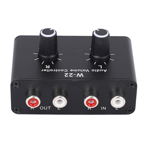 3,5 Mm Audiovolumen -Controller, Leitungsvolumensteuerbox, Verlustlose Stereo -Sound -Balance -Einstellungsanpassung, Unabhängige Anpassung der Linken und Rechten