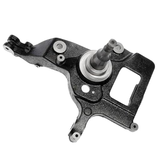Image of Detroit Axle - RWD Front Left Steering Knuckle for Ford 2001-2009 Ranger [Front Coil Springs] Driver Side Steering Knuckle Assembly Replacement