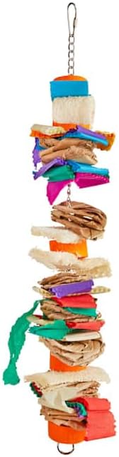 You & Me by Petco Make A Splash Preening Multi-Color Bird Toy Large