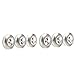 Luz LED redonda, con 3 LED, para pegar en superficies, 6 unidades,...