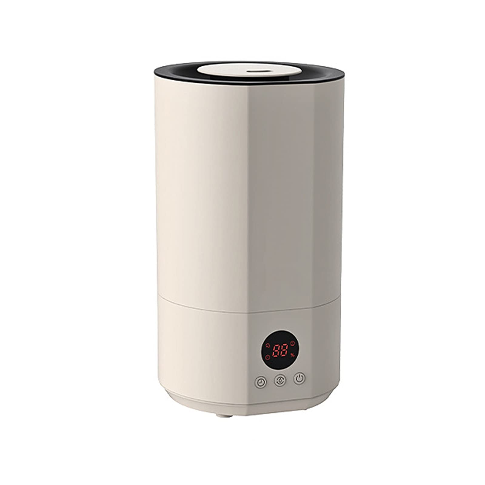 HASMI Umidificatore Ambiente Umidificatori d'Aria ad ultrasuoni, riempire umidificatori di Nebbia Calda e Fresca for Camera da Letto, modalità Auto e Sleep, Arresto Automatico Domestico Umidificatore