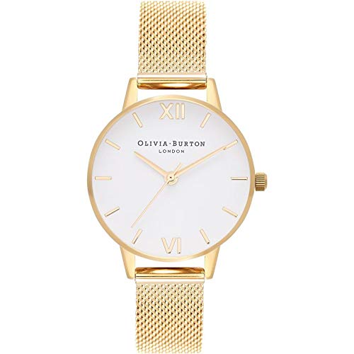�I���r�A�o�[�g�� OLIVIA BURTON �r���v OB16MDW35 �N�H�[�c �z���C�g �S�[���h�y���f�B�[�X�z [���s�A���i]