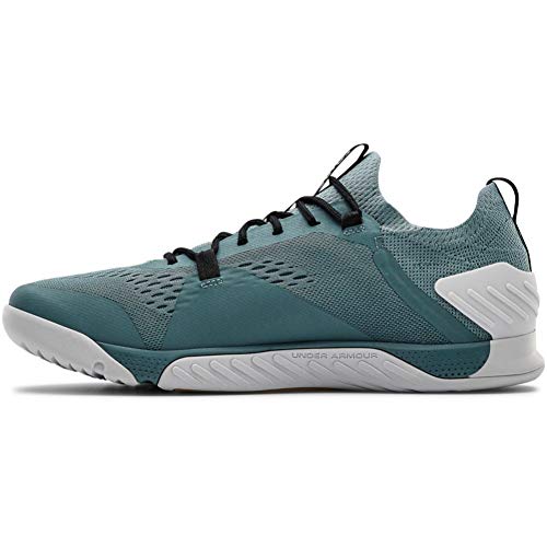 Under Armour Men's TriBase Reign 2 Cross Trainer, Lichen Blue (404)/Halo Gray, 10.5