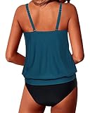 Top 10 Tankini Swimsuits for Women Over 50 in 2026: Flattering Styles You’ll Love 4 Yonique Two Piece Tankini Swimsuits for Women Blouson Bathing Suits Modest Swimwear Malachite Green L