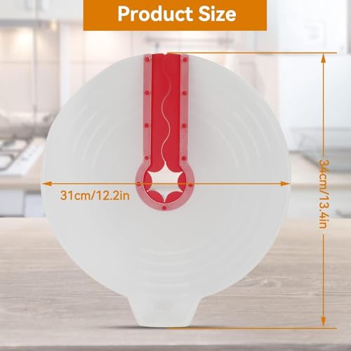 Spritzschutz Für Handmixer, 30 Cm, Spritzschutz Für Elektrische Schneebesen, Silikon-Rührschüsselabdeckung, Küchen- Und Kochutensilien, Rührschüssel-Spritzschutz, Eierschüssel, Schneebesen