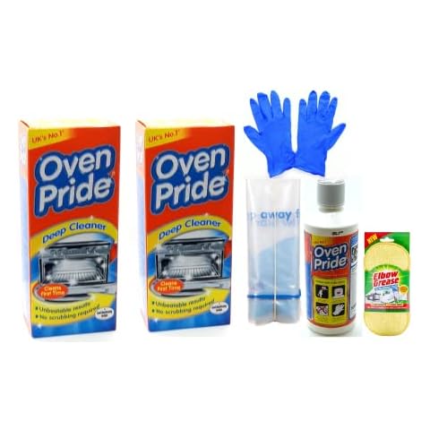 Oven Pride Complete Cleaning Kit with Gloves Cover