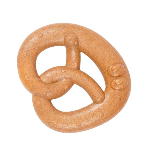Dog Toys For Aggressive Chewers | Indestructible Wishbone Dog Chew Wooden Bread Knot Bite-Resistant Teething Toys | Multipurpose Teething Toys, Funny Chewing Toy For Teething, Cleaning Teeth, Playing