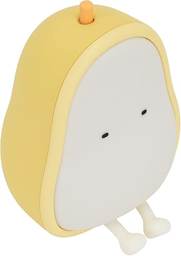 Miniatura 8 de Cartoon Pear Shaped LED Night Light, Silicone Soft Touch, Rechargeable Kids Bedroom Lamp - Eye Protection, Energy Saving, Ideal Bedroom Decoration