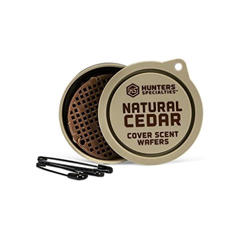 Hunter's Specialties Cedar Scent Wafers for Hunting Cover