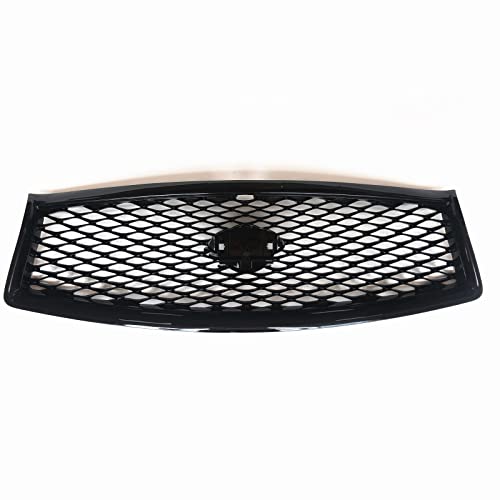 Calandre Infiniti Q50 et Q50S 2014-2017 : Grille de Pare-chocs Supérieur Noir Avant