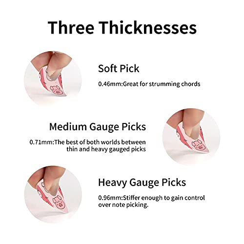 Médiators pour guitare Pig Face Premium Bass Picks Pour Guitares Électriques Et Basses Avec Trois Tailles (Pack de 12) - Les Beatles, Paul McCartney, John Lennon, RIngo Starr, George Harrison Médiators pour guitare Pig Face Premium Bass Picks Pour Guitares Électriques Et Basses Avec Trois Tailles (Pack de 12) – Image 6