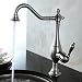 Produktbild ZULUX Tmaker- Vintage Style Nickel gebürstet Biegung Design Küchenarmatur