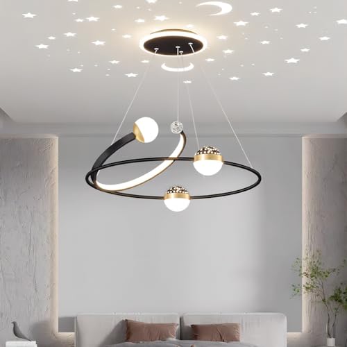 Lustre à intensité variable à distance pour bureau et salon - 4