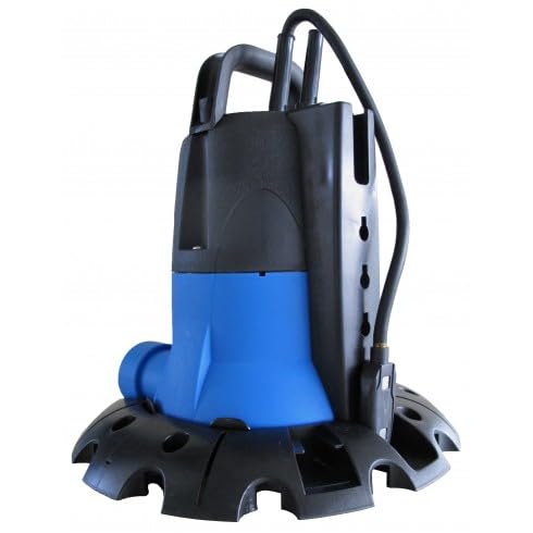 COIL Pompa per piscina da 200 W, ad alte prestazioni, pompa di drenaggio 5500 l/h, capacità di sollevamento 4,5 m, ideale per piscine da giardino, pompa per acque reflue, pompa sommersa per una