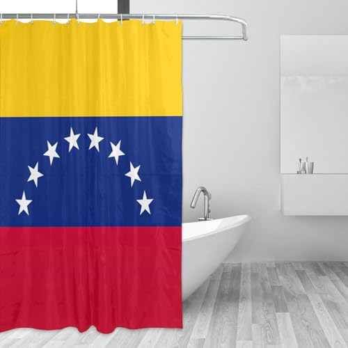 Rideau de douche Venezuela de qualit&eacute; sup&eacute;rieure en polyester 183 cm - 4