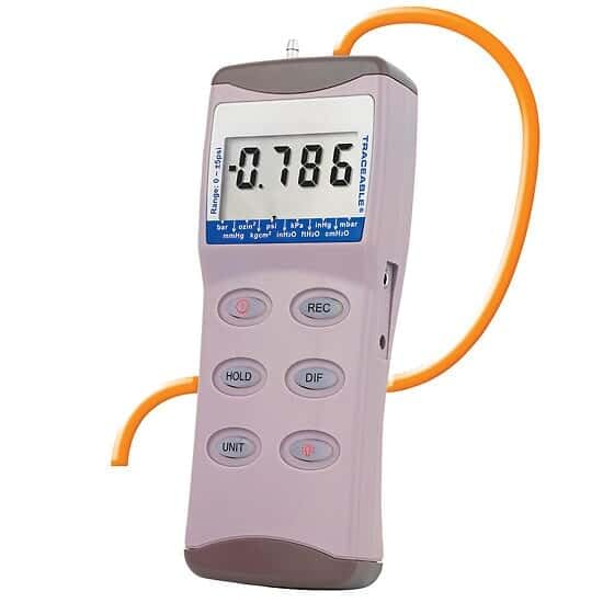 Traceable Digital Manometer: ±100 psi