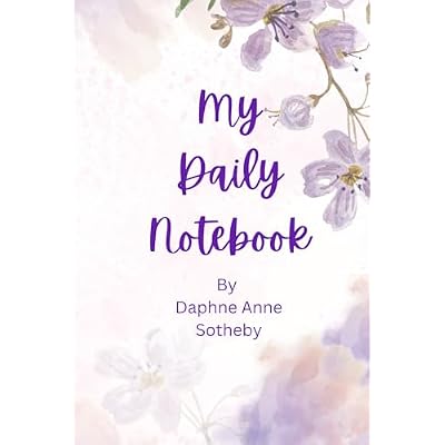 My Daily Notebook: A whimsical notebook to collect all your musings, meditations and thoughts.