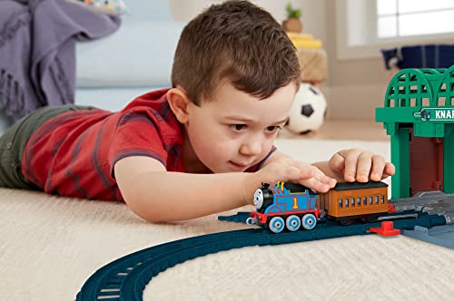 Fisher-Price Thomas & Friends Knapford Station Train Set track with 2 in 1 playset and storage case for preschoolers 3+ - Image 6