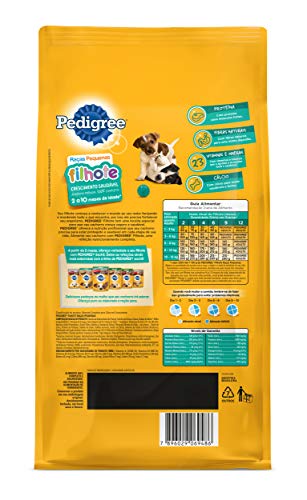 Ração Pedigree Para Cães Filhotes Raças Pequenas 900 g