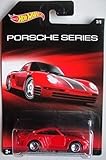 HOT WHEELS PORSCHE SERIES RED PORSCHE 959 3/8