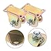 PartyKindom 2pcs Heavy Duty Pulley Wheels for Track Ceiling Mount Sturdy Single Pulley Blocks for Projects for Industrial and Construction Use