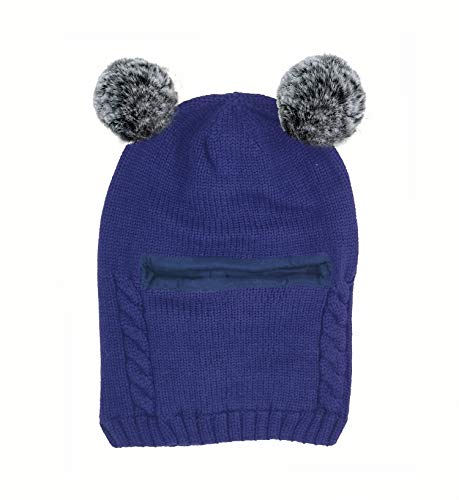 Image of Baby Girls Boys Winter Hat Scarf Kids Earflap Hood Scarves