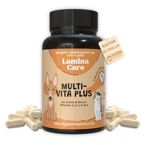 Lamina Care Multi Vitamine per Cani e Gatti 180 Capsule
