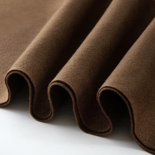 Acrylic Felt Fabric – 72″ Inch Wide 1.6mm Thick Felt by The Yard – Use Felt Sheets for Sewing, Cushion and Padding, DIY Arts & Crafts – Black Fabric, 1 Yard