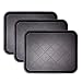 Fasmov Friendly Utility Boot Tray Mat Multi-Purpose Anti-Slip Tray Mat Boots, Dog Food Bowls, Gardening, Laundry, Kitchen, Garage, Entryway, 20" x 15", Pack of 3