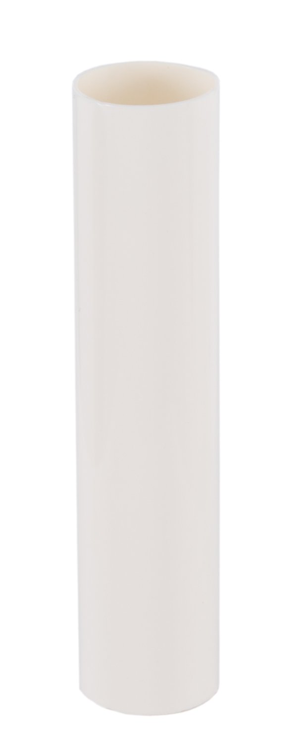 B&P Lamp® 4 Inch Cream Color Plastic Candle Cover - Candelabra Size 7/8