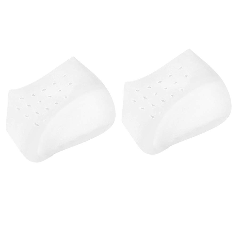 HEALLILY Height Increase Heels Sleeves Invisible Silicone Gel Heel Cushion Heel Cups For Plantar Fasciitis Inserts Pads 33-39Yards (2. 5cm) 2