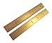 PEC Tools 402-006TN Rigid 6 Inch 4R Titanium Nitride (TiN) Coated Machinist Engineer Ruler with Markings 1/8, 1/16, 1/32 and 1/64