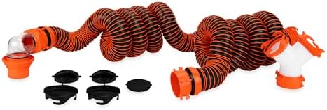 Adattatore A Y Per Tubo Fognario Camco RhinoFLEX 39812, Scarico Camper