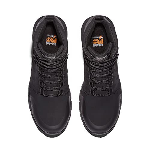 Timberland PRO Timberland PRO Men's Radius Mid Composite Safety Toe Industrial Athletic Work Shoe, Black Raptek-2024 NEW, 11M