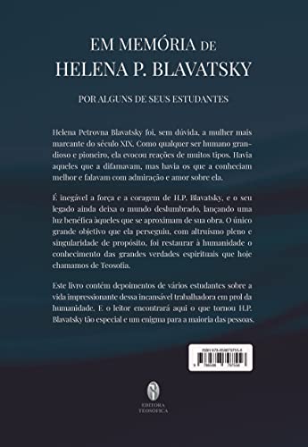 Em Memória de Helena P. Blavatsky