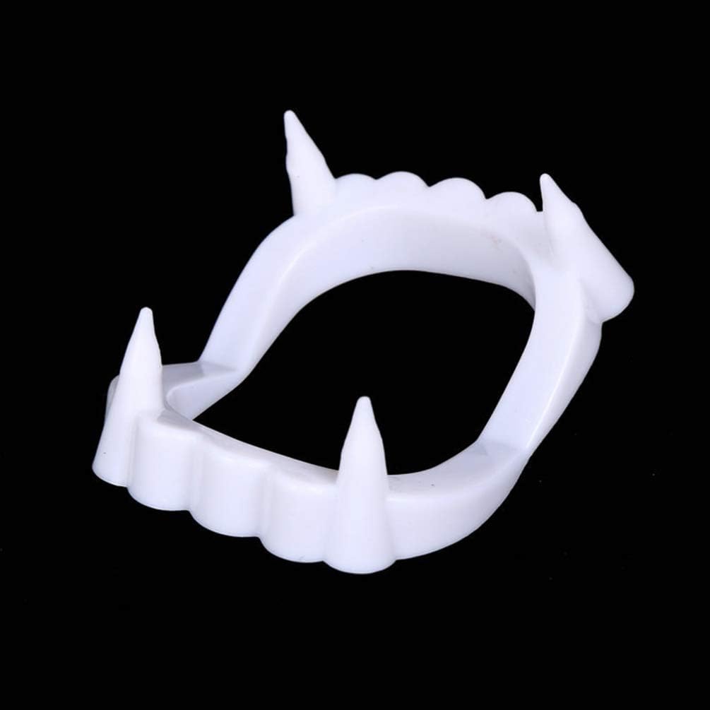 PartySanthe Halloween Zombie Makeup Bloody Tooth Caps & Vampire Teeth Fangs Devil Costume Prop (One Size Vampire Teeth) 1 PCS (B09J55H9TK) Amazon Price History, Amazon Price Tracker