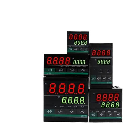 Régulateur thermique intelligent CH102 PID LCD digital avec double sortie SSR et relais AC
