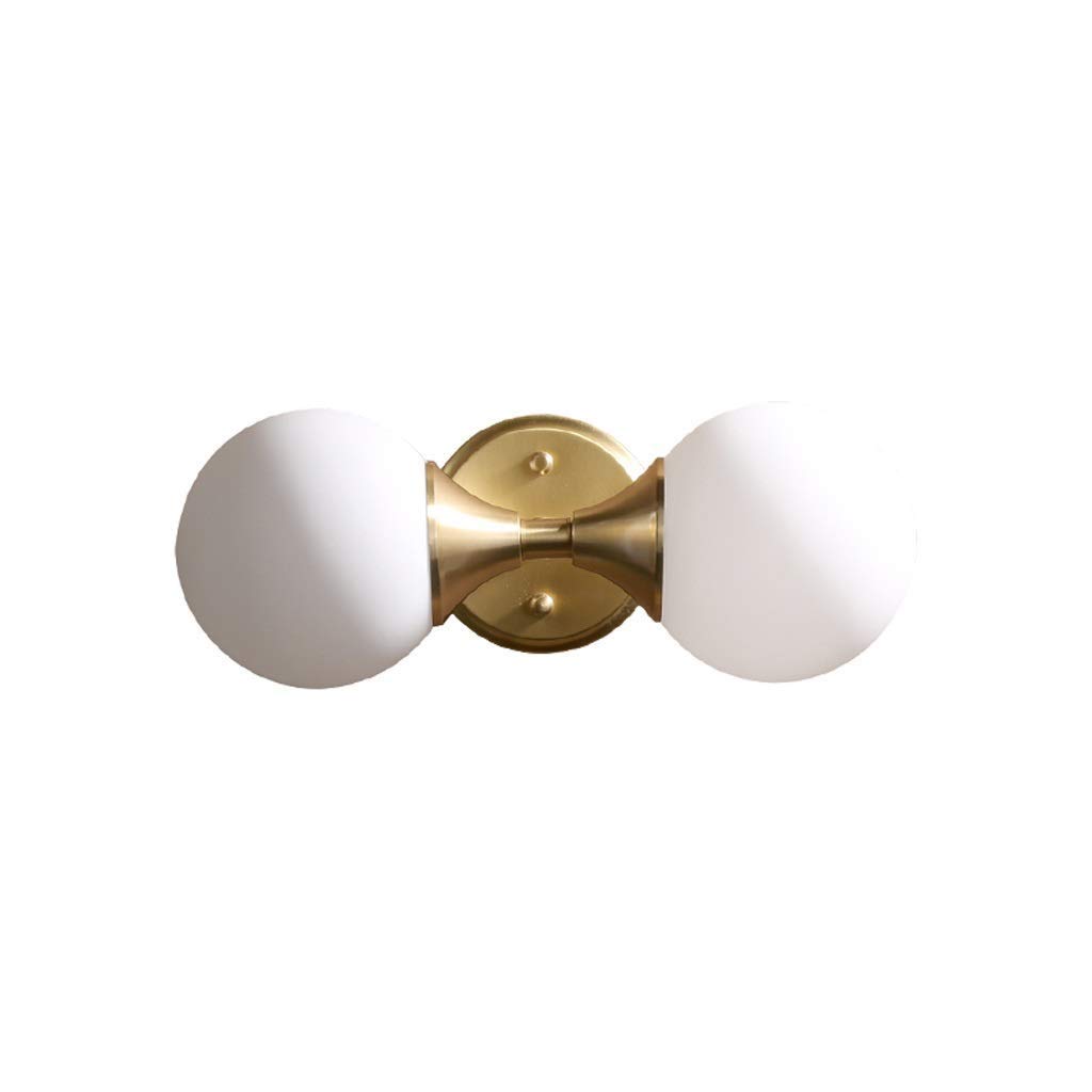 Lampe de salle de bain miroir moderne en verre pour coiffeuse