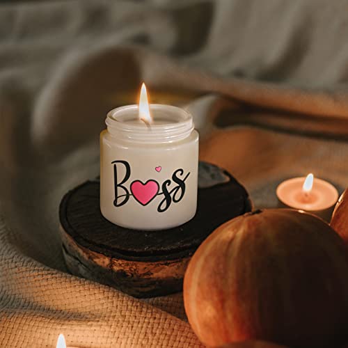 Aromaflare Boss Gifts For Women Men Scented Candle Set Relaxing Aromatherapy Gift Idea From Employee Coworker Unique Thank You Appreciation Retirement Birthday Gifts #TOP6