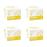 ECO BY MAMI -Pack 4 cajas Salvaslips Ecológicos ECO BOOM, biodegradables de bambú 100%