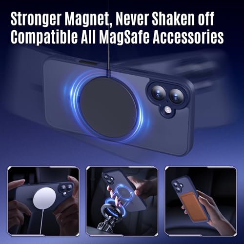 Image of Symcele Designed for iPhone 16 Case, Deep Blue