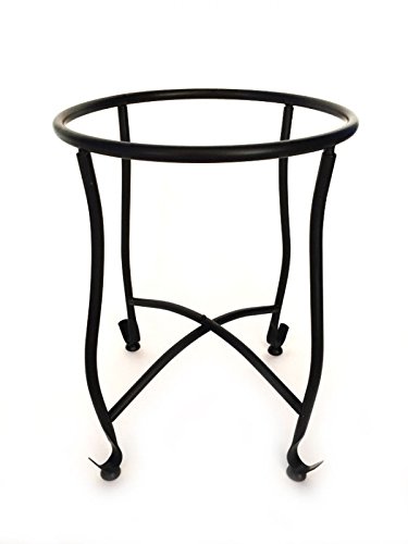 Marokkanischer Tisch Beistelltisch aus Metall Sule ø 40cm rund | Orientalischer runder Teetisch klein mit klappbaren… – Bild 4