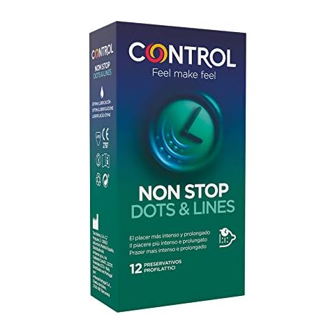 Control Non Stop Dots & Lines Condoms Pack Cover