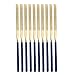 Kadimendium 10Pcs Diamond Files High Wear-Resistant Diamond Flat Files Jewelry Repair Tool 5 * 180 for Grinding Industrial Tools