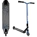 Land Surfer Skateboard Rétro Cruiser avec Planche Transparente de 56 cm - Roulements ABEC-7 – Roues de 59 mm à Del Qui s’illuminent Quand Elles tournent + Sac de Transport Planche Bleus Roues Bleues