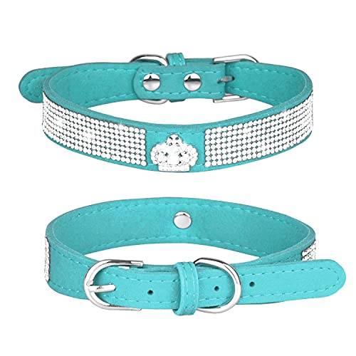 Haoyueer Rhinestone Dog Collar